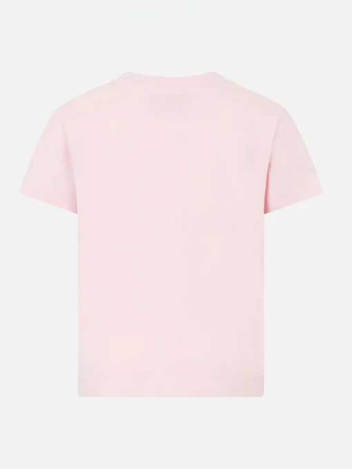 T-shirt da bambina in cotone pesante con stampa Barbie St. Barth | EDIZIONE SPECIALE BARBIE