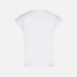 T-shirt da bambina in cotone con stampa Saint Barth