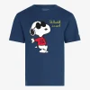T-shirt da bambino blu navy con stampa Snoopy | SNOOPY - EDIZIONE SPECIALE PEANUTS™