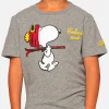 T-shirt da bambino con stampa e ricamo Snoopy | SNOOPY - EDIZIONE SPECIALE PEANUTS™