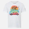 T-shirt da bambino con stampa Hawaii