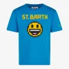 T-shirt da bambino in cotone con stampa