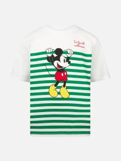 T-shirt da bambino in cotone con stampa e ricamo Topolino | EDIZIONE SPECIALE DISNEY