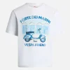 T-shirt da bambino in cotone con stampa Forte dei Marmi Vespa friends | EDIZIONE SPECIALE VESPA