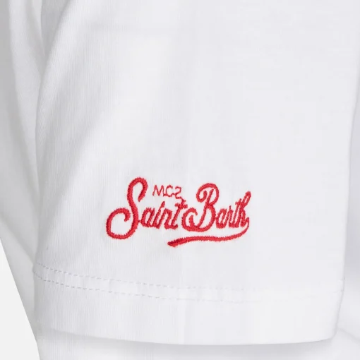 T-shirt da bambino in cotone con stampa Devil Bart | THE SIMPSON SPECIAL EDITION