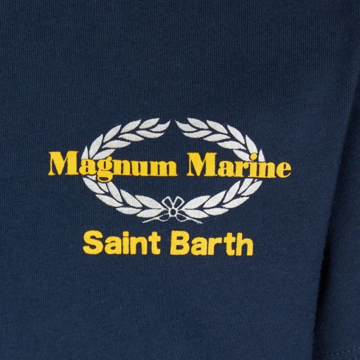 T-shirt da bambino in cotone con stampa Magnum Marine | EDIZIONE SPECIALE MAGNUM MARINE