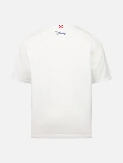 T-shirt da bambino in cotone con stampa e ricamo Topolino | EDIZIONE SPECIALE DISNEY
