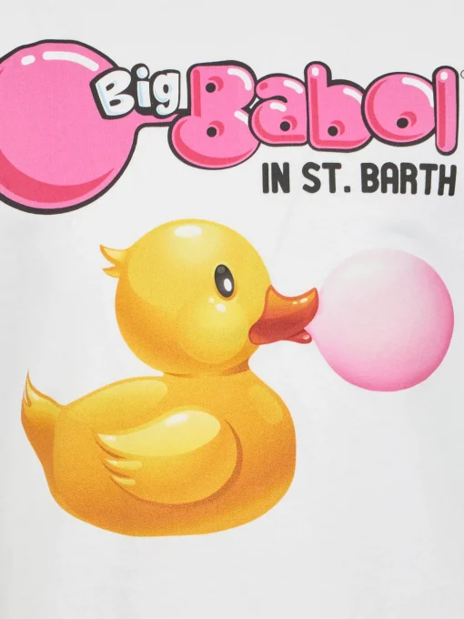 T-shirt da bambino in cotone con stampa papera Big Babol | EDIZIONE SPECIALE BIG BABOL
