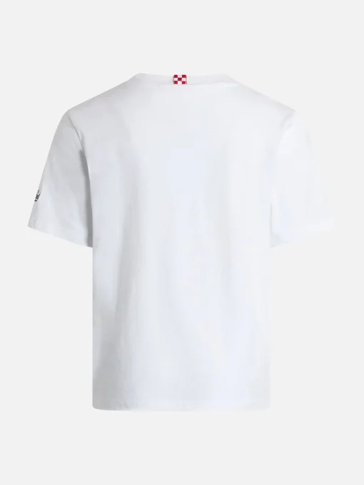 T-shirt da bambino in cotone con stampa Forte dei Marmi Vespa friends | EDIZIONE SPECIALE VESPA