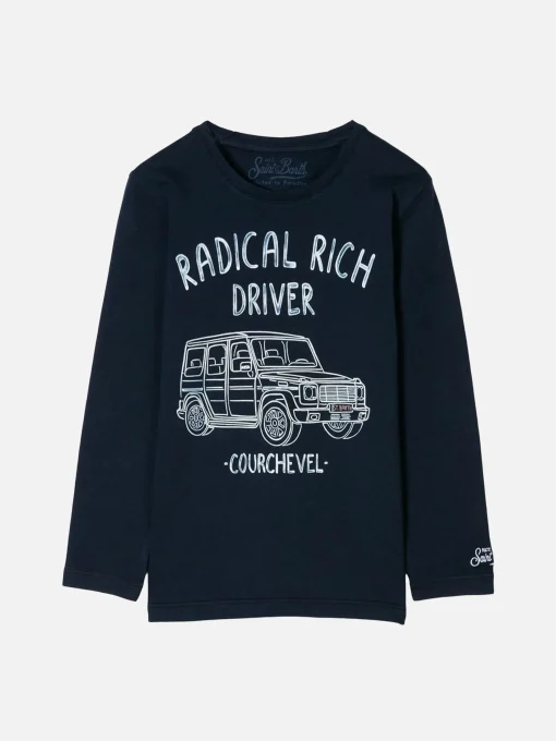 T-shirt da bambino Radical rich driver - Courchevel