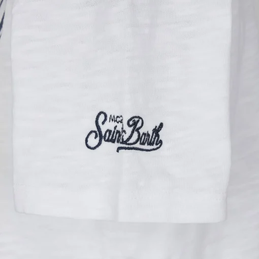 T-Shirt da bambino stampa King of The Beach