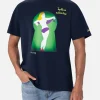 T-shirt da uomo in cotone con stampa piazzata e ricamo Lodola | MARCO LODOLA EDIZIONE SPECIALE