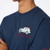 T-shirt da uomo in cotone pesante Arnott con ricamo Mountain lover