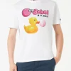 T-shirt da uomo in cotone con stampa papera Big Babol | BIG BABOL® EDIZIONE SPECIALE