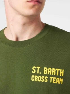 T-shirt da uomo in cotone con stampa Snoopy | Edizione speciale Peanuts®