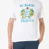 T-shirt da uomo in cotone con stampa St. Barth Tequila