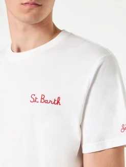 T-shirt da uomo in cotone con stampa Bart angel | EDIZIONE SPECIALE DEI SIMPSON