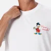 T-shirt da uomo in cotone con stampa e ricamo Paperoni | ©EDIZIONE SPECIALE DISNEY