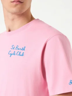 T-shirt da uomo in cotone con stampa ciclismo Homer Simpson | EDIZIONE SPECIALE DEI SIMPSON