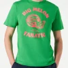 T-shirt da uomo in cotone con stampa Anguria