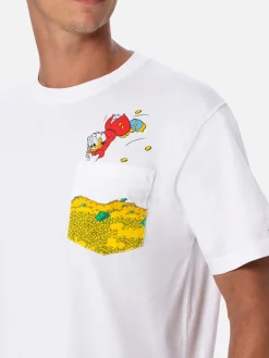 T-shirt da uomo in cotone Austin con stampa Zio Paperone | ©EDIZIONE SPECIALE DISNEY