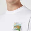 T-shirt da uomo in cotone con stampa fronte e retro cartolina di Porto Cervo | EDIZIONE SPECIALE ALESSANDRO ENRIQUEZ