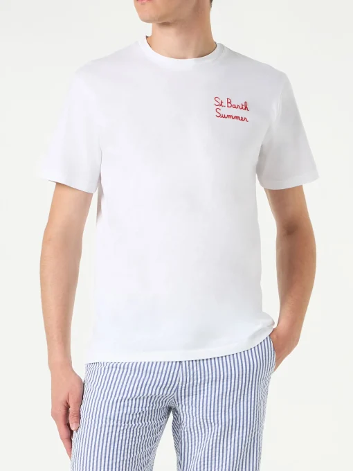 T-shirt da uomo in cotone con stampa famiglia Simpson | EDIZIONE SPECIALE DEI SIMPSON