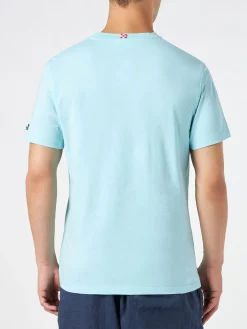T-shirt da uomo in cotone con stampa statua Big Babol | BIG BABOL® EDIZIONE SPECIALE