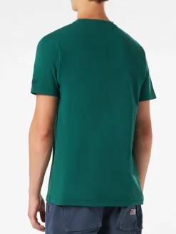 T-shirt da uomo in cotone trattamento vintage con stampa Snoopy | SNOOPY - EDIZIONE SPECIALE PEANUTS™