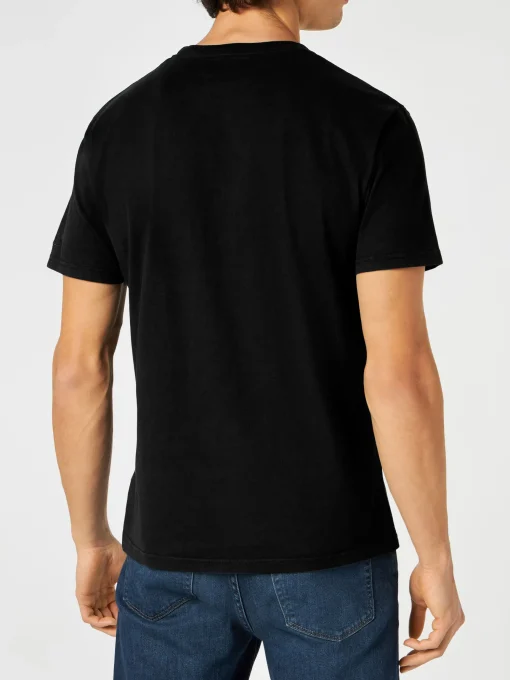 T-shirt da uomo in cotone con stampa Snoopy night legend | SNOOPY - EDIZIONE SPECIALE PEANUTS™