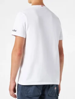 T-shirt da uomo in cotone con stampa bevanda Sbagliato
