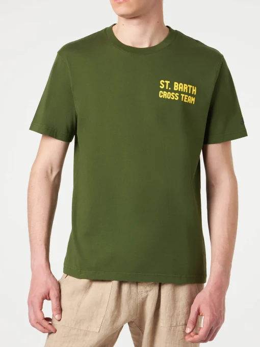 T-shirt da uomo in cotone con stampa Snoopy | Edizione speciale Peanuts®
