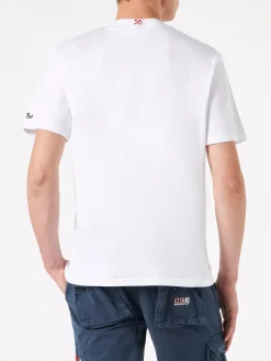 T-shirt da uomo in cotone con stampa St. Barth Tequila