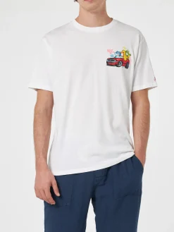 T-shirt da uomo in cotone con stampa piazzata Cryptopuppets Good Fellas | EDIZIONE SPECIALE CRYPTOPUPPETS