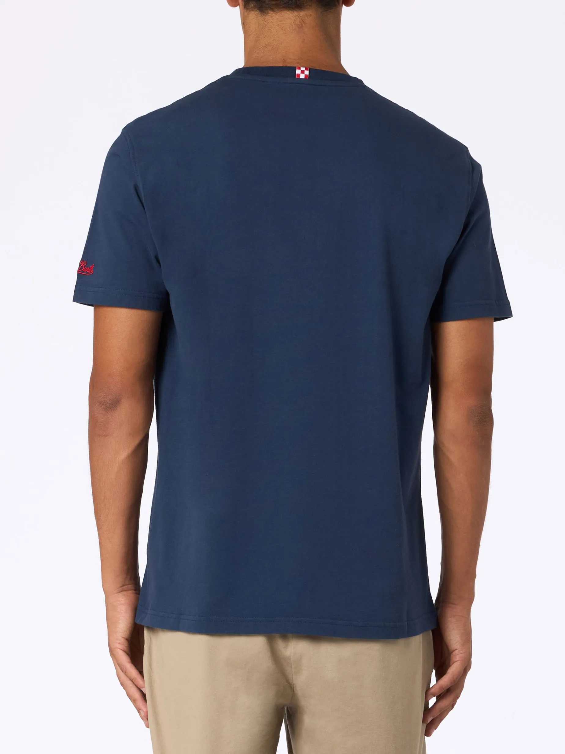 T-shirt da uomo in cotone pesante Arnott con stampa orologio Crypto Ducktona | EDIZIONE SPECIALE CRYPTO PUPPETS