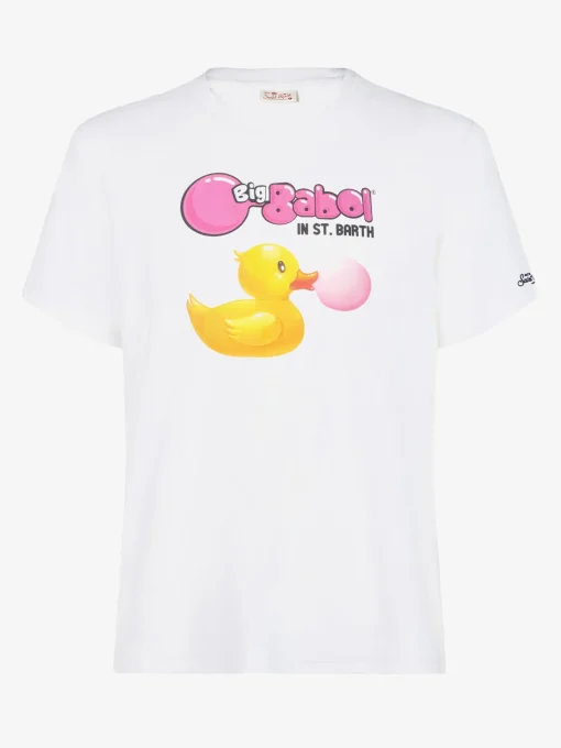 T-shirt da uomo in cotone con stampa papera Big Babol | BIG BABOL® EDIZIONE SPECIALE