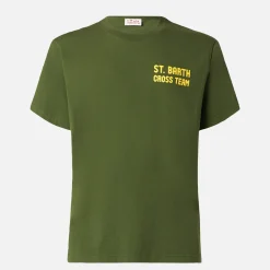 T-shirt da uomo in cotone con stampa Snoopy | Edizione speciale Peanuts®