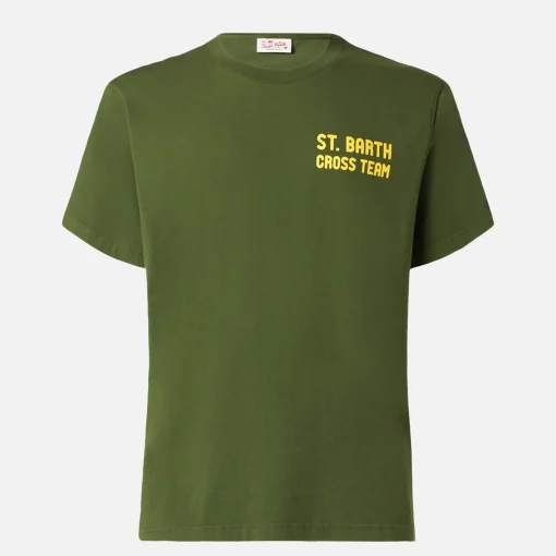 T-shirt da uomo in cotone con stampa Snoopy | Edizione speciale Peanuts®