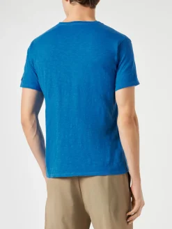 T-shirt da uomo stampa Mykonos