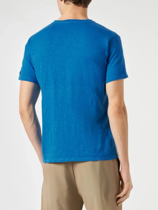 T-shirt da uomo stampa Mykonos