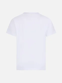 T-shirt girocollo in jersey di cotone da bambina Elly con ricamo Miss Stufo