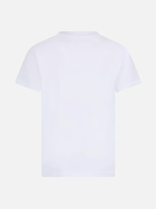 T-shirt girocollo in jersey di cotone da bambina Elly con ricamo Miss Stufo
