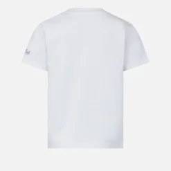 T-shirt girocollo in jersey di cotone da bambina Elly con ricamo Miss Stufo