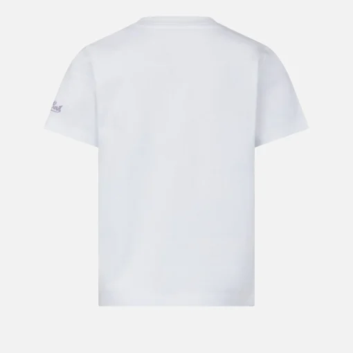 T-shirt girocollo in jersey di cotone da bambina Elly con ricamo Miss Stufo