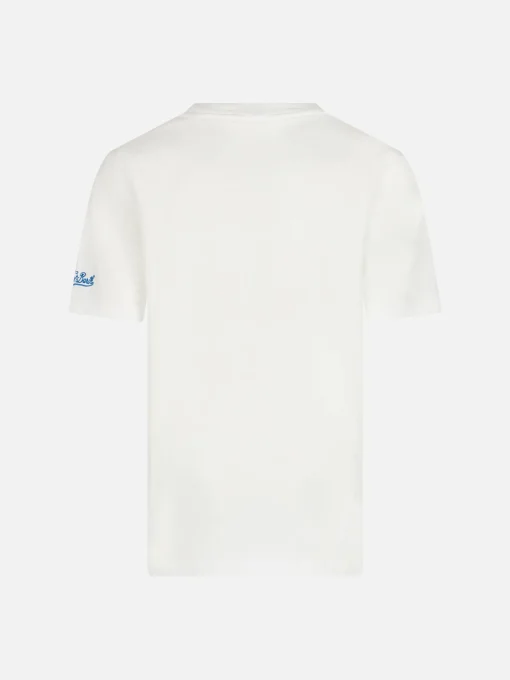 T-shirt in cotone da bambino con stampa SAINT BARTH cycling team | EDIZIONE SPECIALE WARNER BROS