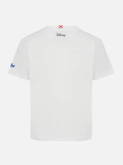 T-shirt in cotone pesante da bambino Cameron con stampa Donald e ricamo Paghetta | EDIZIONE SPECIALE DISNEY