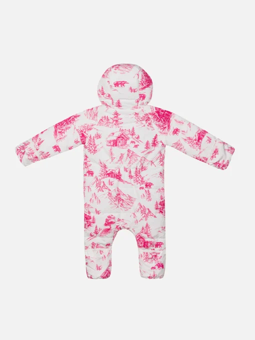 Tuta da sci da bambina Glace con stampa toile de jout